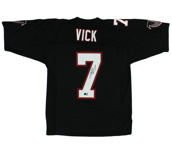 Michael Vick Signed Atlanta Falcons Mitchell & Ness 2002 Legacy Black NFL Jersey