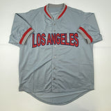 Signed VLADIMIR VLAD GUERRERO Los Angeles LA Grey Jersey JSA COA