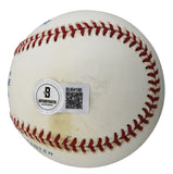 Yankees Yogi Berra "Good Luck" Authentic Signed Budig OAL Baseball BAS #BU64196