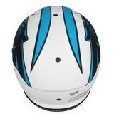 Bryce Young Autographed Panthers Authentic Lunar Eclipse Speed Helmet Fanatics