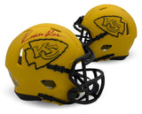 Rashee Rice Autographed Kansas City Chiefs Rave Football Mini Helmet Beckett