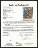 Super Bowl XVIII Program Signed by 11 Redskins Riggins HOF, Theismann JSA 209678