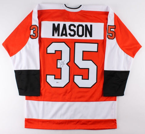 Steve Mason Signed Flyers Jersey (Beckett COA) Playing career 2008-present