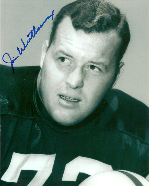 Packers JIM WEATHERWAX Signed 8x10 Photo #2 AUTO - Super Bowl Champ