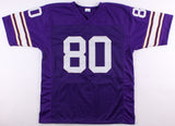 John Henderson Signed Vikings Jersey (JSA COA) NFL Champion (1969) Wide Receiver