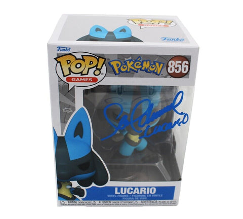 Sean Schemmel Signed Lucario #856 Pokemon Funko Pop!