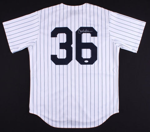 Carlos Beltran Signed New York Yankees Pinstriped Majestic Jersey (JSA COA)