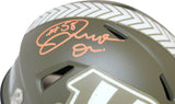 Joseph Ossai Autographed Cincinnati Bengals Salute Mini Helmet Beckett 39341