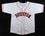 Jose Altuve Signed Houston Astros Custom 2017 A.L. MVP Jersey (Beckett) 2nd Base