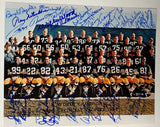 Packers 1966 Team Signed 8x10 Photo w/ 31 Sigs Nitschke Wood Taylor Hornung AUTO