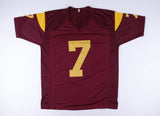 Matt Barkley Signed USC Trojans Jersey (JSA COA) Tennessee Titans Q.B.