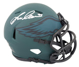 Eagles Eric Allen Authentic Signed Rave Speed Mini Helmet W/ Case BAS Witnessed