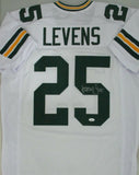 Packers SB Champ DORSEY LEVENS Signed Custom Replica White Jersey AUTO - JSA