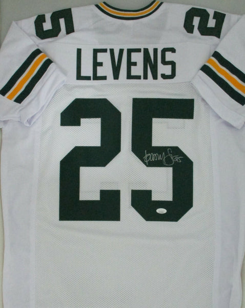 Packers SB Champ DORSEY LEVENS Signed Custom Replica White Jersey AUTO - JSA