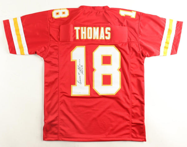 Emmitt Thomas Signed Kansas City Chiefs Jersey Inscribed "HOF 08" (JSA COA) D.B.