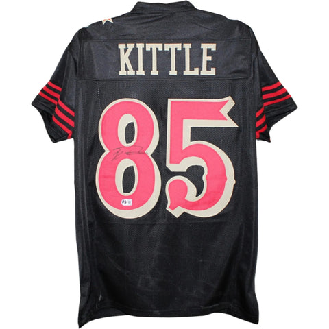 George Kittle Autographed San Francisco 49ers Rivalries Jersey Beckett 58534
