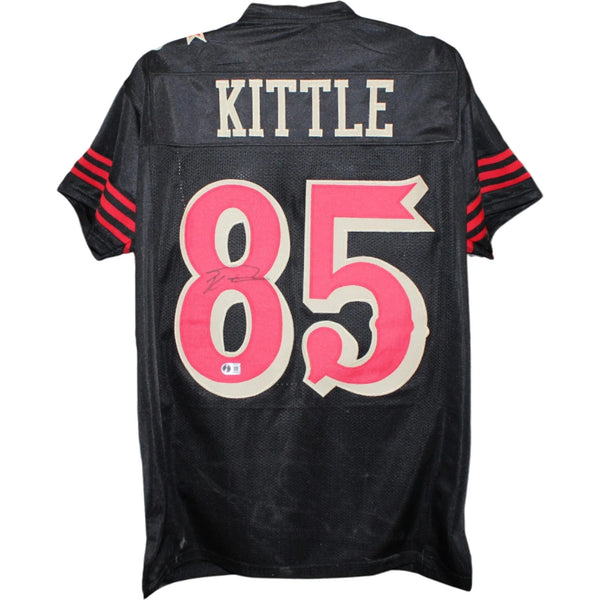 George Kittle Autographed San Francisco 49ers Rivalries Jersey Beckett 58534