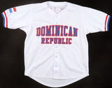 Francisco Mejia Signed Dominican Republic Baseball Classic Jersey (JSA COA)
