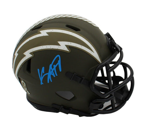 Keenan Allen Signed Los Angeles Chargers Speed STS NFL Mini Helmet