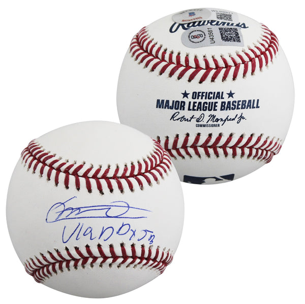 Blue Jays Vladimir Guerrero Jr. "Vladdy Jr." Signed OML Baseball BAS Witnessed