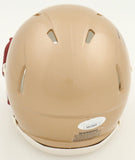 Zay Flowers Signed Boston College Eagles Speed Mini Helmet (JSA) Ravens W.R.