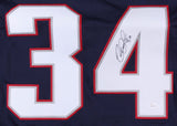 Rex Burkhead Signed New England Patriots Jersey (JSA COA) Nebraska Cornhusker RB