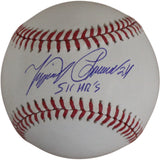 Miguel Cabrera Autographed Detroit Tigers OML Baseball 511 HR Beckett 54634