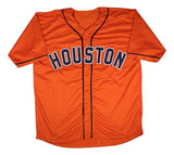 Yordan Alvarez Houston Signed Orange Baseball Jersey 2019 AL ROY BAS