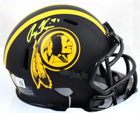 Ryan Kerrigan Signed Washington Football Eclipse Speed Mini Helmet - Beckett W