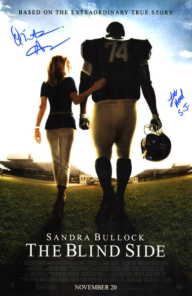 Quinton Aaron & Jae Head Signed The Blind Side 11x17 Movie Poster (SCHWARTZ COA)