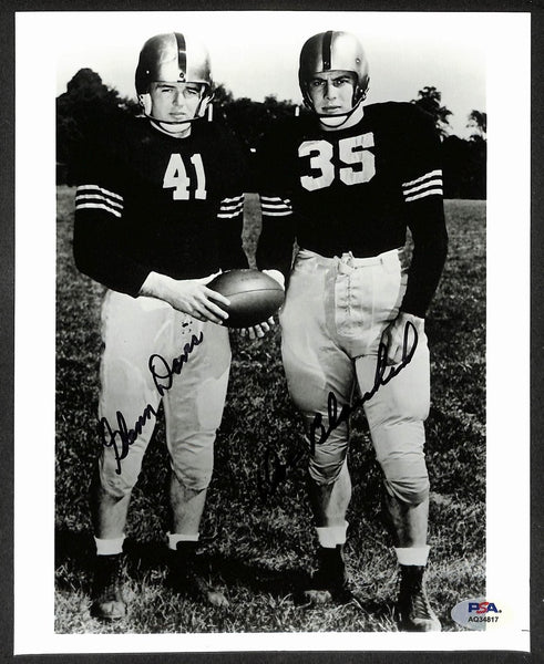 Glenn Davis & Doc Blanchard Signed 8x10 Photo ARMY Heisman Winners PSA/DNA 0777