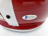 DEVONTA SMITH AUTOGRAPHED ALABAMA FULL SIZE SPEED REPLICA HELMET BECKETT 189554