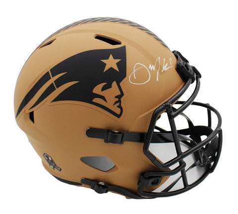 Julian Edelman Signed New England Patriots Speed Full Size STS 2 NFL Helmet