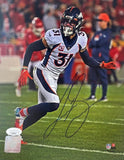 Justin Simmons Autographed Denver Broncos 8x10 Photo JSA COA