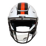 Nick Chubb Signed Cleveland Browns Speedflex 23 Alt Helmet Beckett 44004