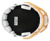 Bucs Warren Sapp & Mike Alstott Signed 1976-96 TB F/S Speed Rep Helmet BAS Wit