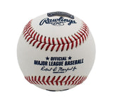 Greg Maddux Signed Atlanta Braves Rawlings OML White Baseball With Insc