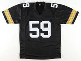 Jack Ham Signed Pittsburgh Steelers Jersey Inscribed "HOF 88" (JSA) Linebacker