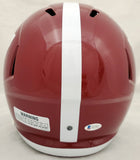 DEVONTA SMITH AUTOGRAPHED ALABAMA FULL SIZE HELMET HEISMAN 2020 BECKETT 189555