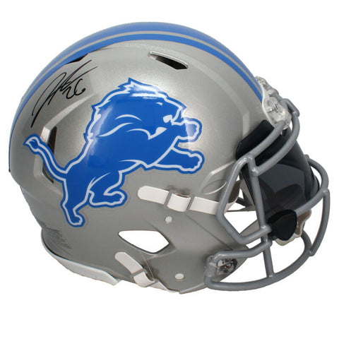 Jahmyr Gibbs Autographed Detroit Lions Speed Authentic Helmet w/Visor Fanatics