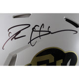 Deion Sanders Signed Colorado Buffaloes Authentic White Helmet Beckett 49652