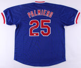 Rafael Palmeiro Signed Chicago Cubs Jersey (JSA COA) 500 Home Run/ 3000 Hit Club