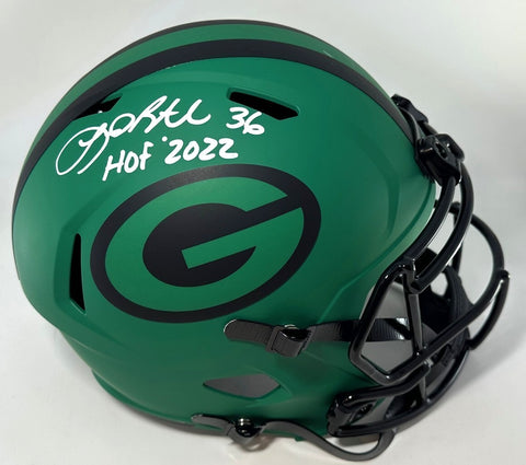 Packers LEROY BUTLER Signed Full Size RAVE Replica Speed Helmet AUTO w/ HOF BAS