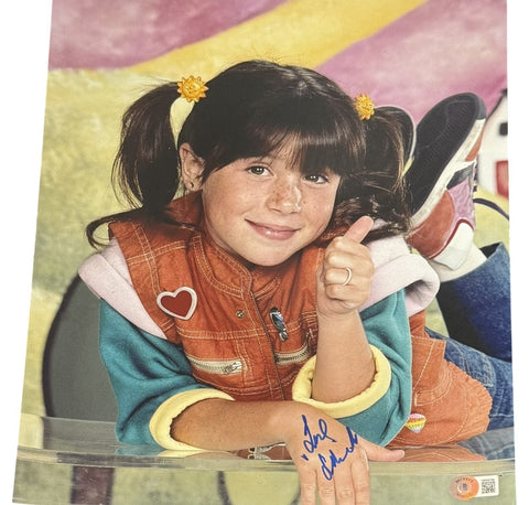 Soleil Moon Autographed/Signed Punky Brewster 11x14 Photo Beckett 54352