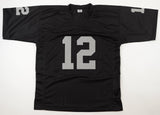Rich Gannon Signed Oakland Raiders Black Jersey (JSA COA) 2002 NFL MVP / Q.B.