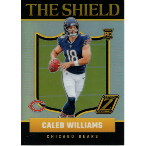 Caleb Williams 2024 Panini Zenith The Shield #1 Rookie Trading Card 59167