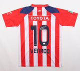 Alberto Medina Signed C.D. Guadalajara Reebok Authentic Jersey (JSA COA) Winger