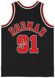 FRMD Dennis Rodman Chicago Bulls Signed Mitchell & Ness 1997-98 Authentic Jersey