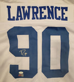 DEMARCUS LAWRENCE SIGNED AUTOGRAPHED PRO STYLE XL CUSTOM JERSEY JSA HOLOGRAM