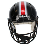 Terry McLaurin Autographed Buckeyes Black Alternate Authentic Helmet Beckett